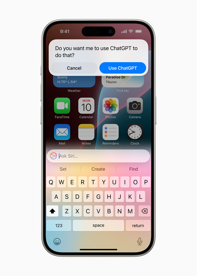 Di iPhone 15 Pro, Siri menjawab permintaan pengguna dengan “Anda ingin saya menggunakan ChatGPT untuk melakukannya?”