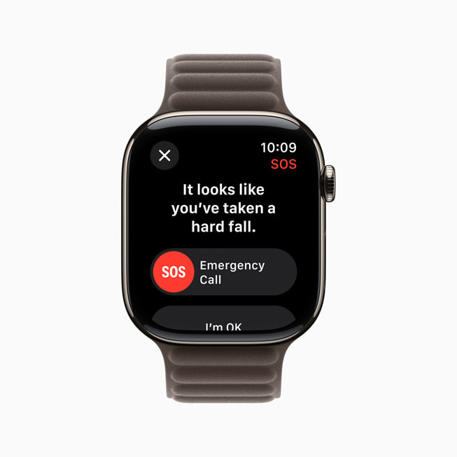 La Détection des chutes sur l’Apple Watch Series 10.