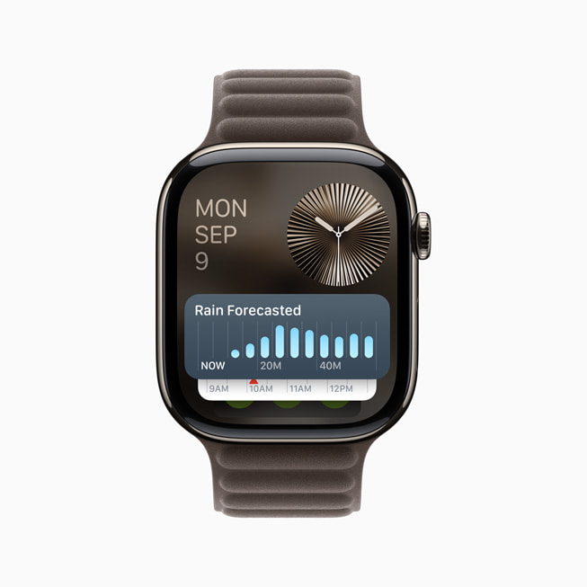 Le Défilement intelligent sur une Apple Watch Series 10.