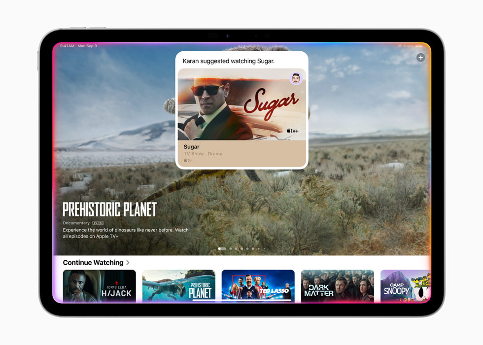 Siri trabaja en la app Apple TV+