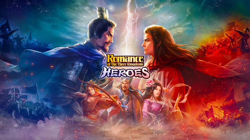 Three Kingdoms HEROES de Koei Tecmo.