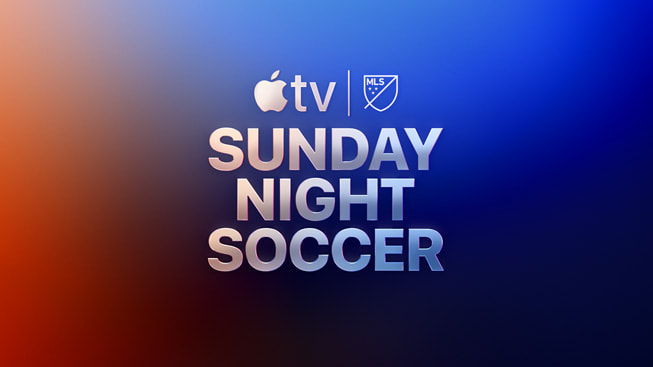Affiche de « Sunday Night Soccer » sur le MLS Season Pass.