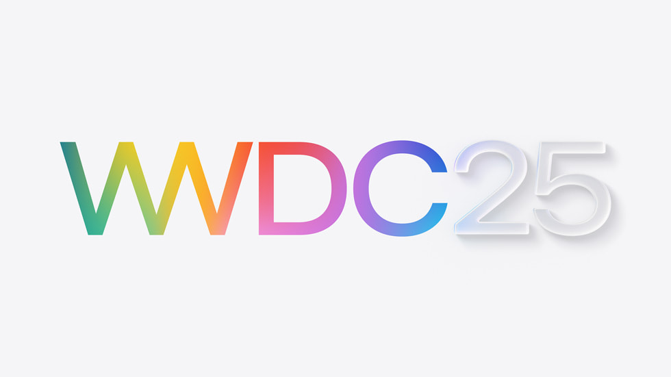 Visuel représentant la Worldwide Developers Conference 2025.