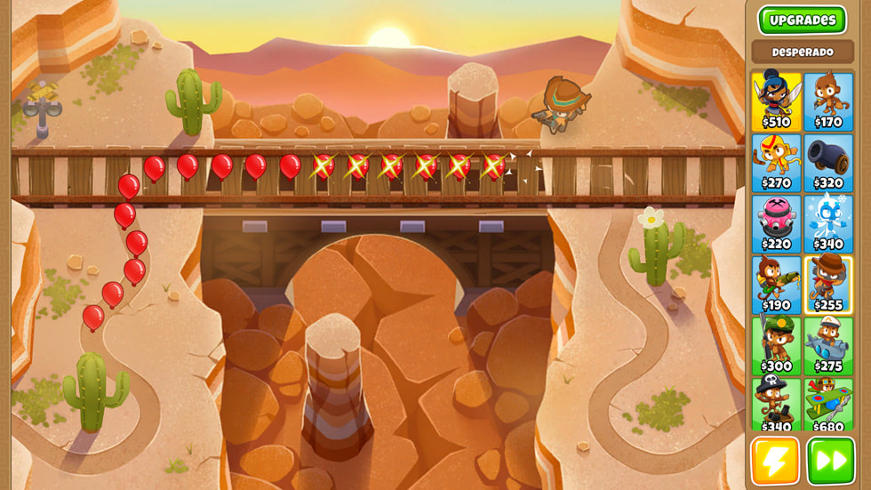 Ninja Kiwi의 Bloons TD 6+ 아트.