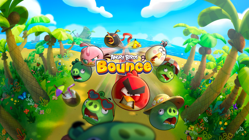 Angry Birds Bounce 아트.