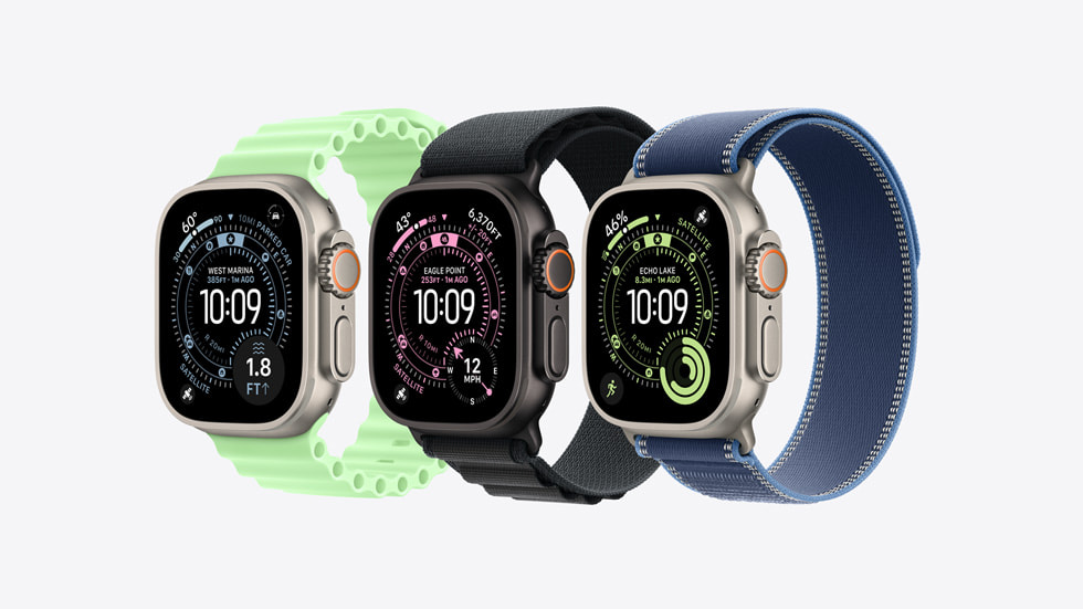 La nouvelle gamme de bracelets pour Apple Watch Ultra 3.