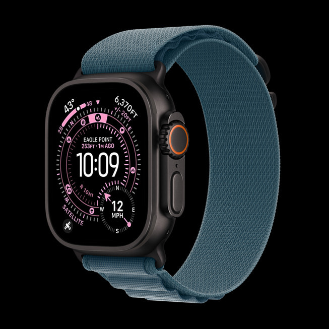 A close-up of Apple Watch Ultra 3.