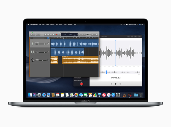 Image du nouveau widget de bureau Dictaphone