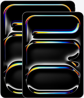 11 hüvelykes és 13 hüvelykes iPad Pro, a kép a méretbeli különbséget érzékelteti